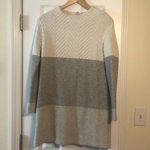 Ombré sweater dress